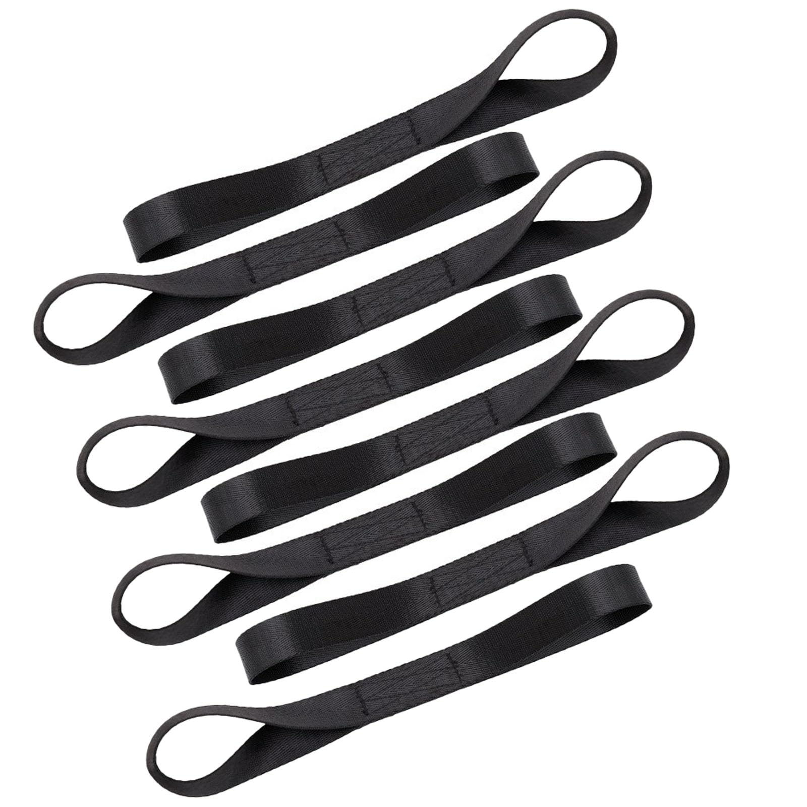 Amazon | CHANJIF タイダウンストラップ 8個セット 黒 トランポ 輸送