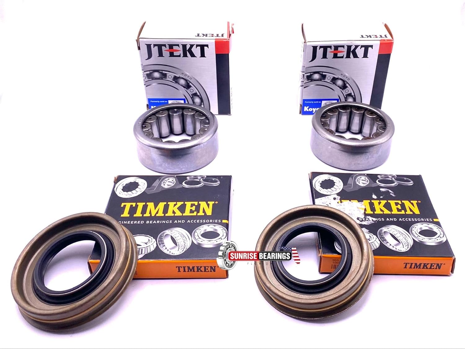 KOYO USA Rear Axle Bearing Seal Driver & Passenger Kit F150 9.75 RG