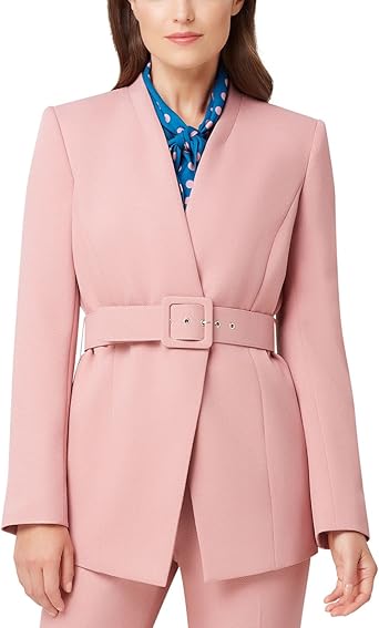 tahari pink jacket