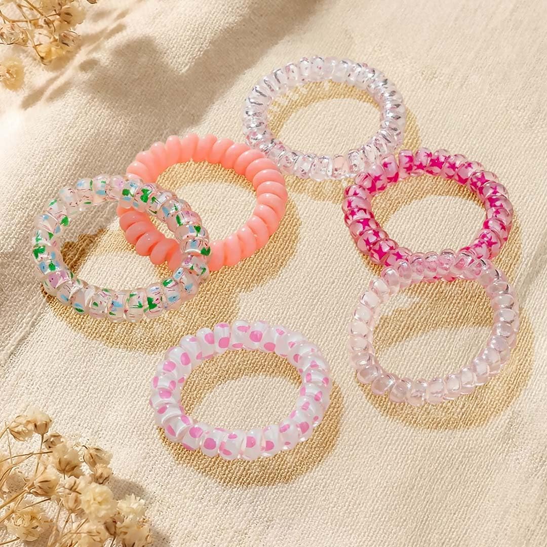Hair Drama Co. Ponytail Holder Hair Tie Elastic Rubber Band Scrunchies for