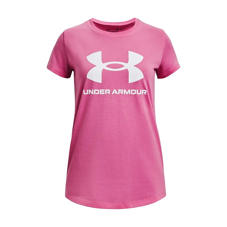 Under Armour girls Live Sportstyle T-Shirt (pack of 1)