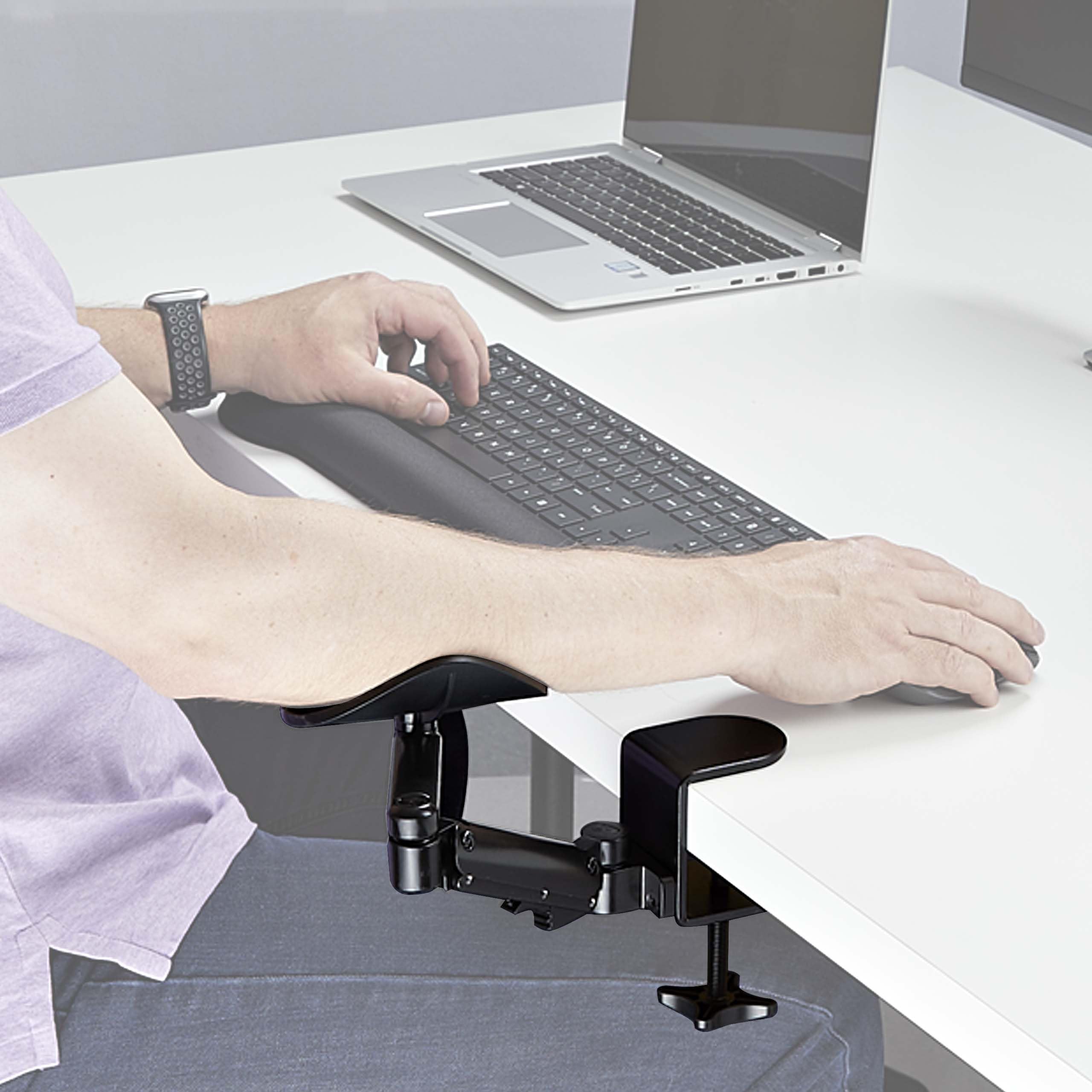 StarTech Repose-Bras Articule Ergonomique pour Bureau (1AHC-DESK-ARM-REST)