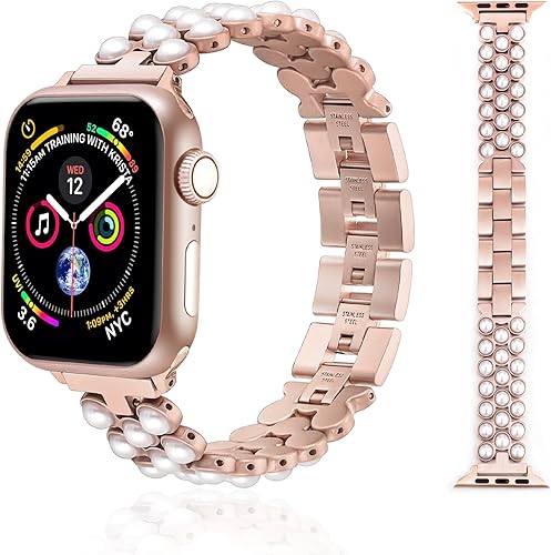 Miniatura 1 de Correa de reloj compatible con Apple Watch de 1.496 in 1.575 in 1.614 in Apple Watch 1.654 in 1.732 in 1.772 in 1.929 in para iWatch SE Ultra Series