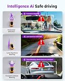 Vantrue S1 Pro Max 4K+4K(2160P+2160P) Dash Cam Front and Rear, Dual Dash Camera with Starvis2 HDR PlatePix Night Vision, 5GHz WiFi, GPS, 24 Hours Parking Mode, Voice Control, Dashcam Support 1TB - 3