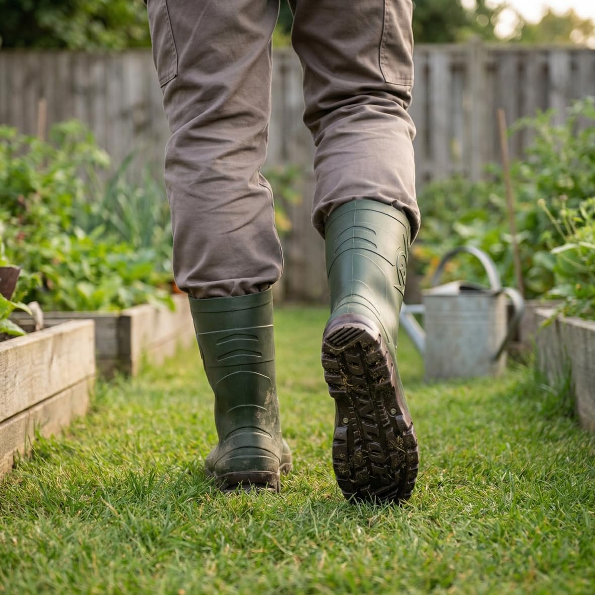 Dunlop Dunlop Gummistiefel grün - Buty gumowe Mężczyźni