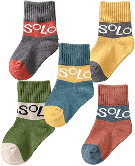 Amazon ディアコロン 靴下 キッズ 男の子 女の子 可愛い 5足組 ソックス かわいい 赤ちゃん クルーソックス セット 安い おしゃれ S 12 14cm M 15 17cm L 18 cm Xl 21 23cm Ds027 靴下 通販