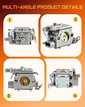 RY3716 Carburetor for Ryobi RY3714 Chainsaw Carb 309376002 Kit