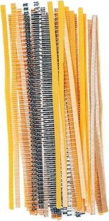 IMIKEYA 1200 Peças De Resistência Automotiva Peças De Reparo De Automóveis Resistor Automático Acessórios De Circuito Eletrônico Resistor Fixo Resistor De Filme De Metal Resistor