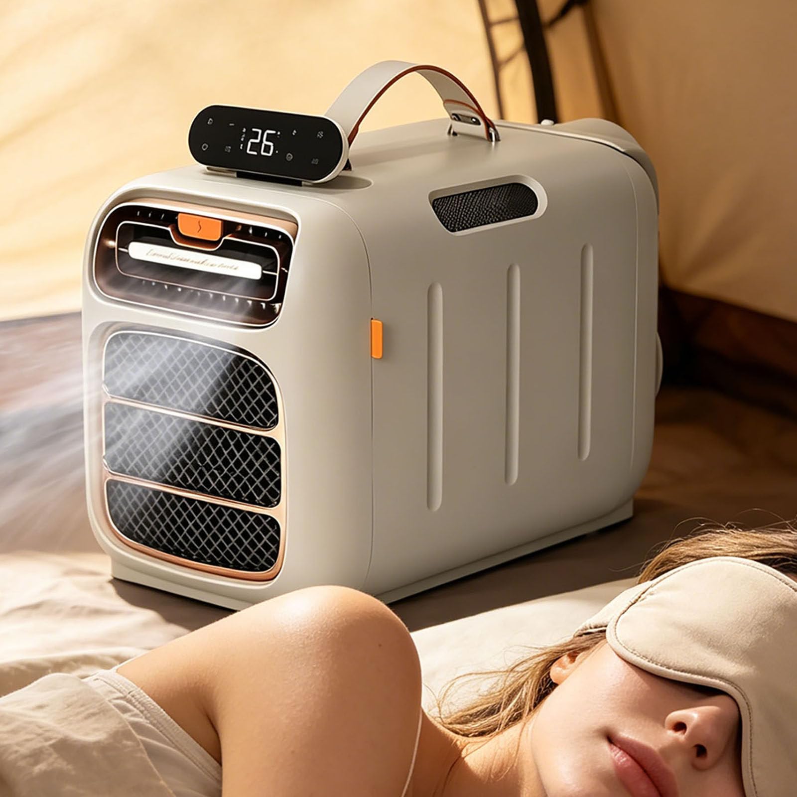 Alsup Multicolor Portable Air Conditioner, Camping Air Conditioner, Cooling Dehumidifying