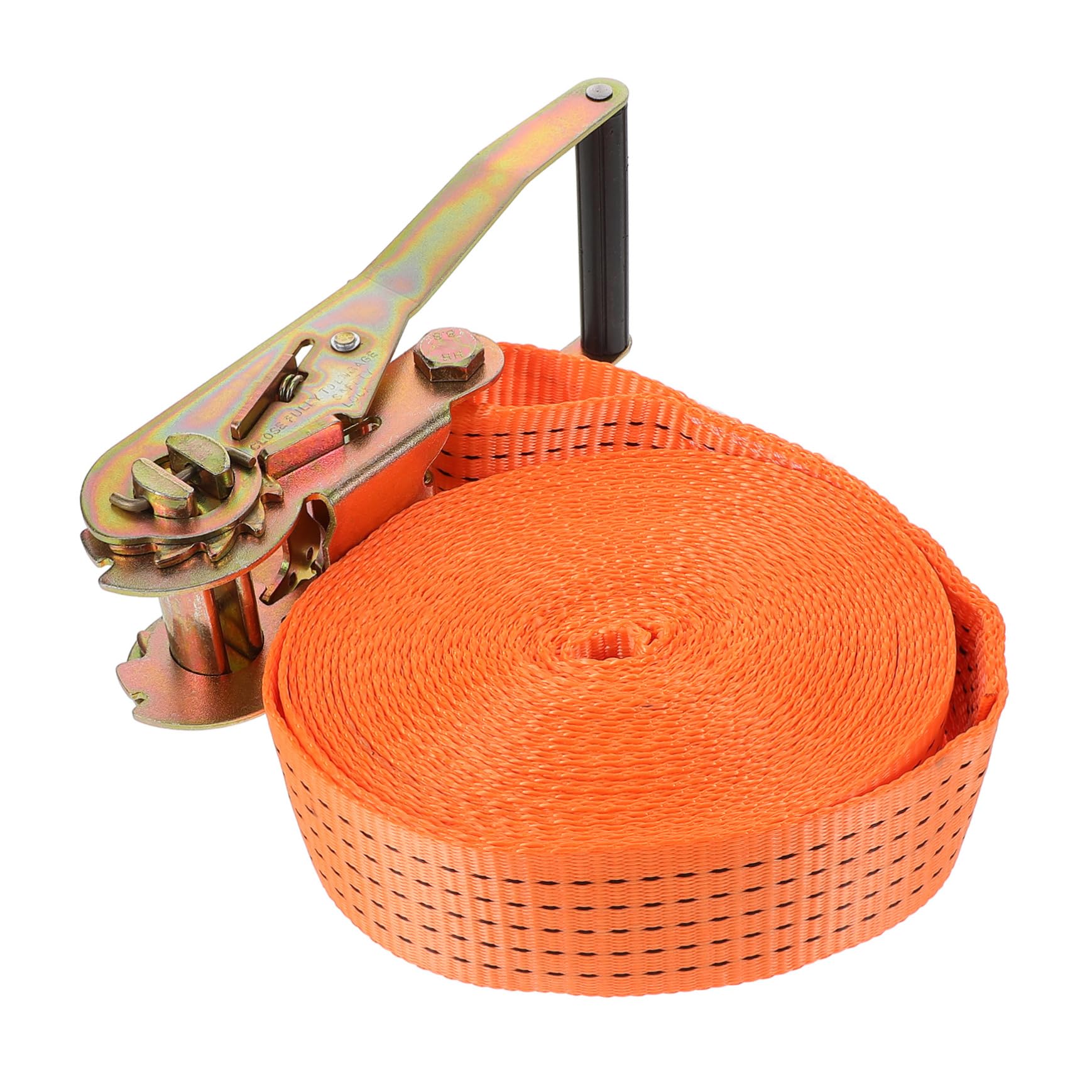 SOLUSTRE Ratschen Zurrgurt 3 Tonnen Polyester Metall Orange