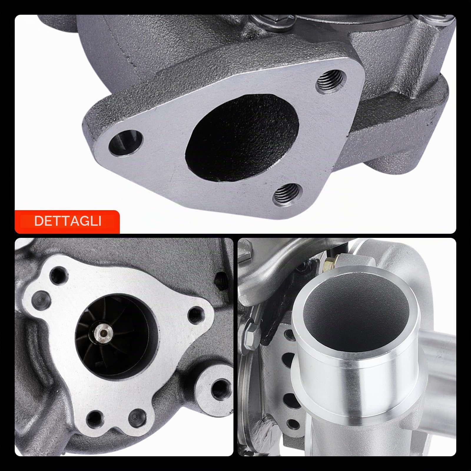 Frankberg Turbocompressore 721164-0003 | Compatibile con: R.A.V 4 II A2