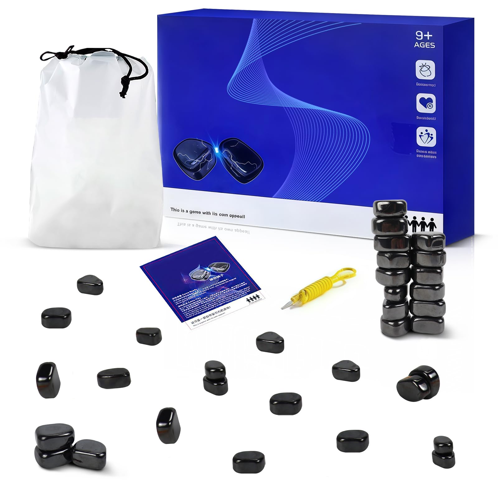 Chess Game, Multiplayer Battle Board Games, 2026 Family Games, Valentines Day Gifts, Tabletop Strategy Game, Portable Chess Set with Storage Bag, Christmas, Stocking Stuffers, Party Favors