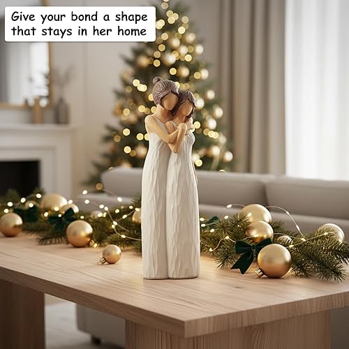 Miniatura 4 de LCCCK Figuras para madre e hija, regalos para mamá, figuras para abrazar a la madre, hija, regalos para novia, regalos sentimentales significativos