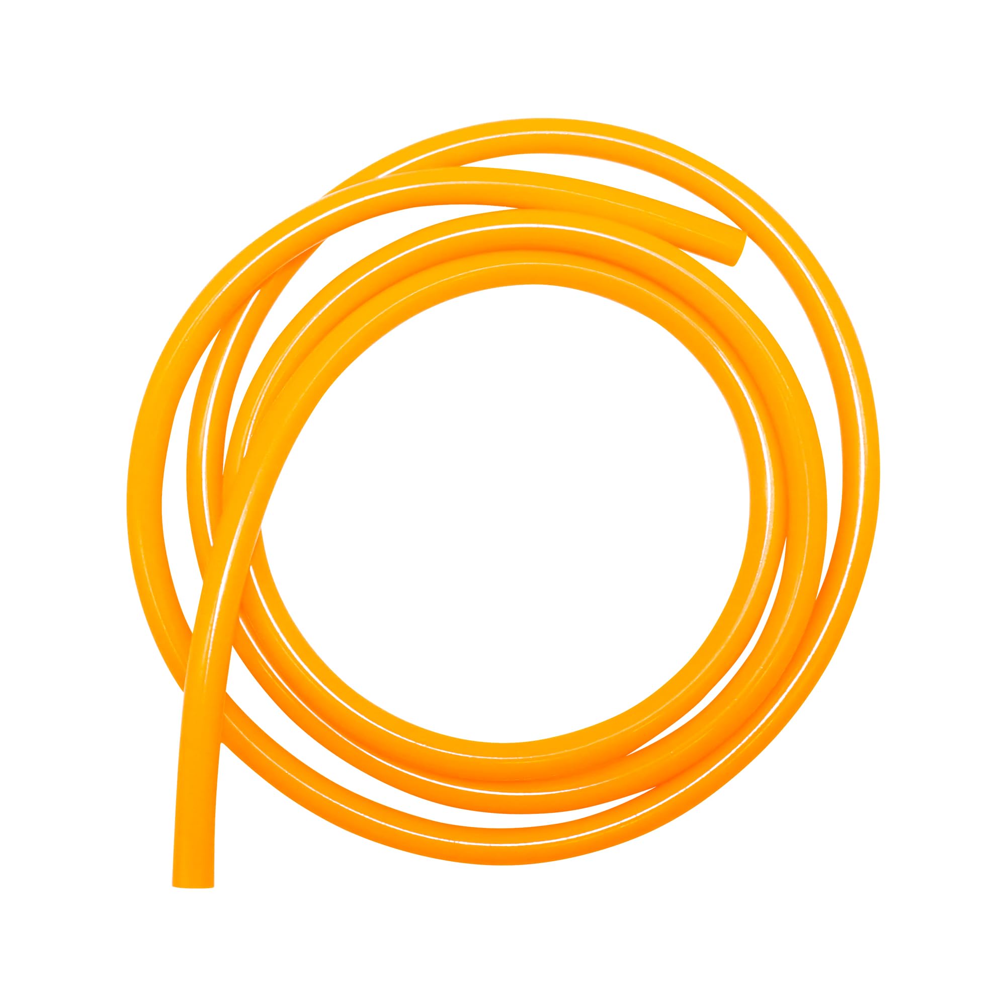 LAVMHAB Silicone Tubing 7mm ID x 10mm OD 3m (9.8FT), Flexible Silicone Tube for Water Air Pump (Orange)