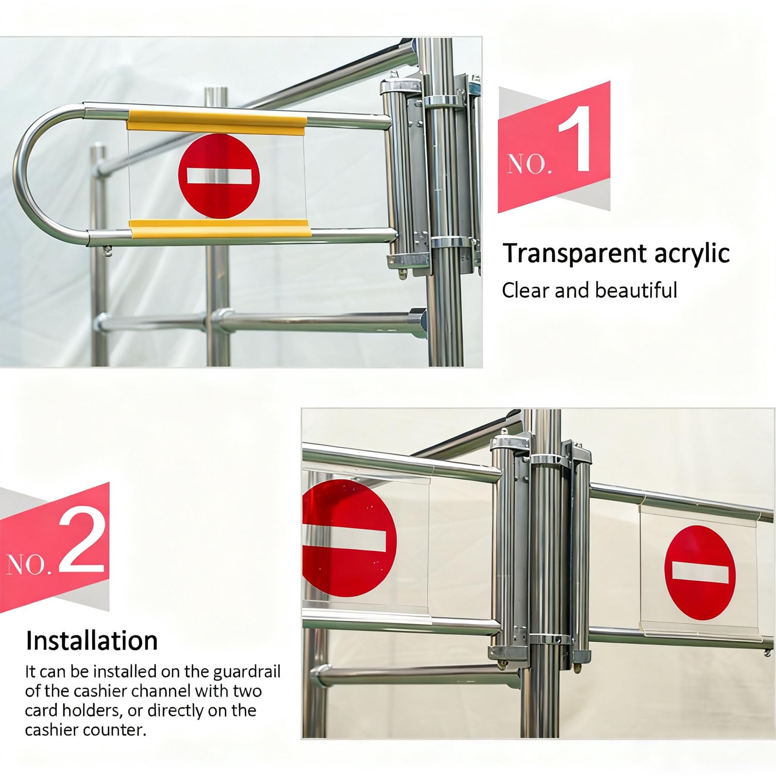 GateMetal Drzwi skrzydłowe z osłoną do centrów handlowych, szpitali i zastosowań antywirusowych