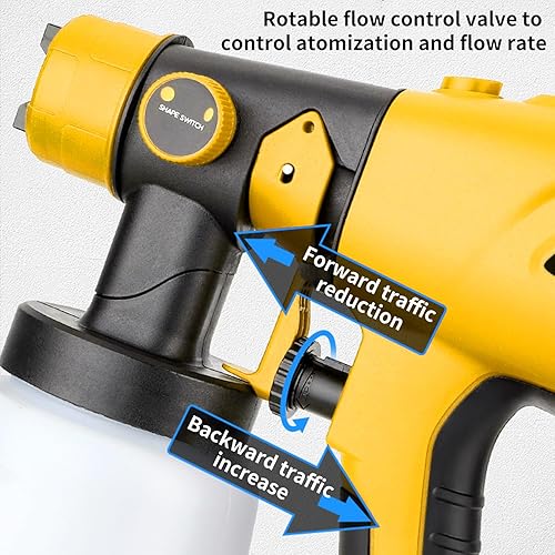 Miniatura 3 de RYOBI - Pulverizador de pintura inalámbrico de repuesto para batería máxima de 20 V, pulverizador de pintura eléctrico de mano con contenedor de