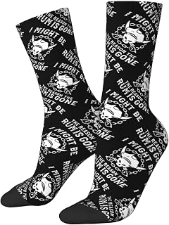 874 Men’S Socks, Funny Pirate Athletic Socks Warmer Office Socks Wicking Trainer Socks For Camping Climbing Women 40cm