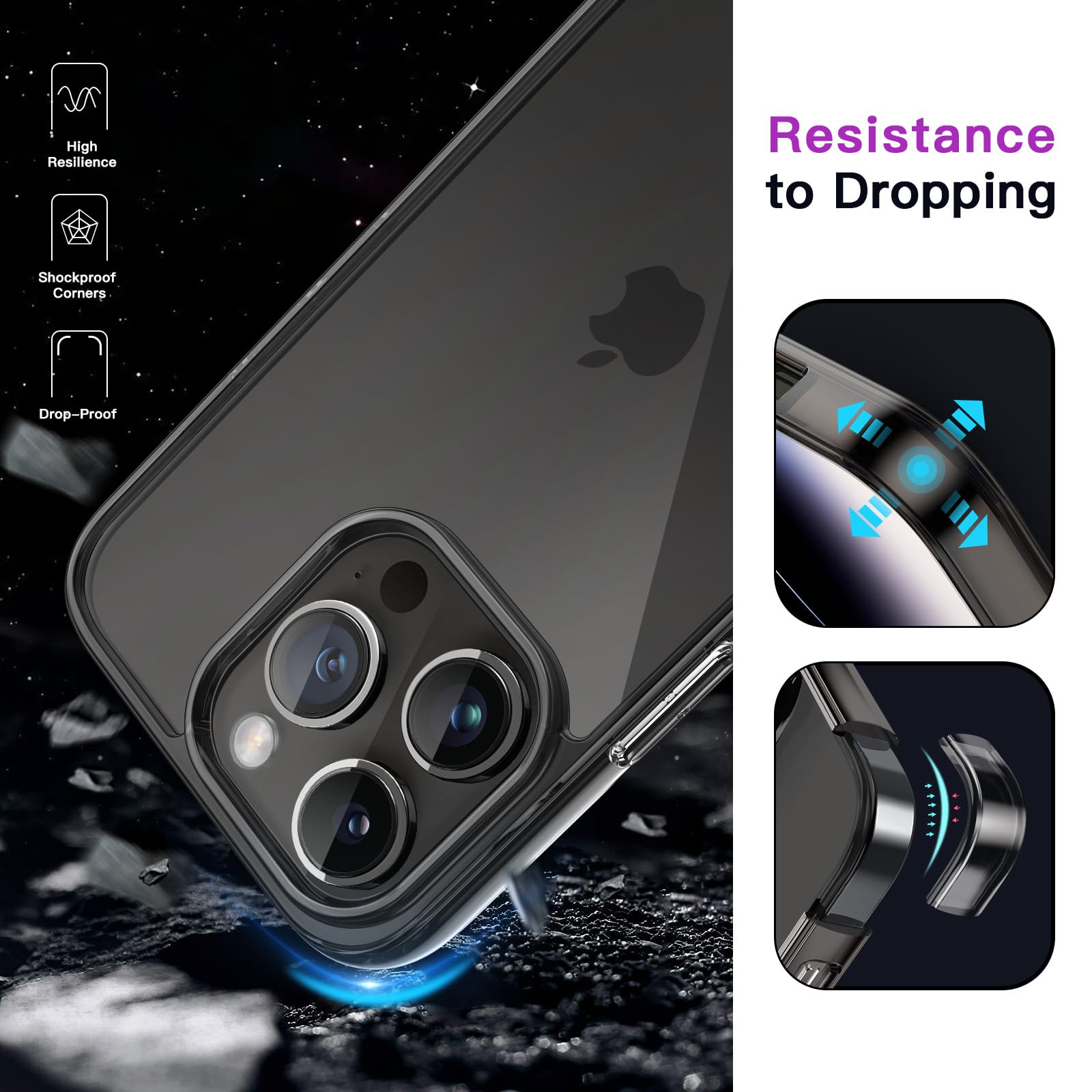 Coque 14 Plus JETech Coque Pour IPhone 14 Plus 6,7, Anti-jaunissement Coque Transparente Iphone 14 Coque 14 Plus JETech Coque Pour IPhone 14 Plus 6,7, Anti-jaunissement Coque Transparente Iphone 14