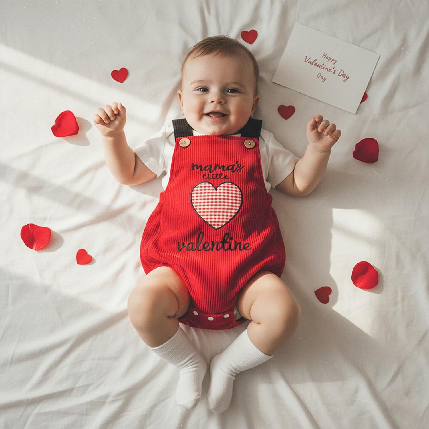 Newborn Baby Boy Girl First Easter Outfit Bunny&Carrot Romper Onesie Overalls Shorts Cute Spring Summer Clothes - Image 3