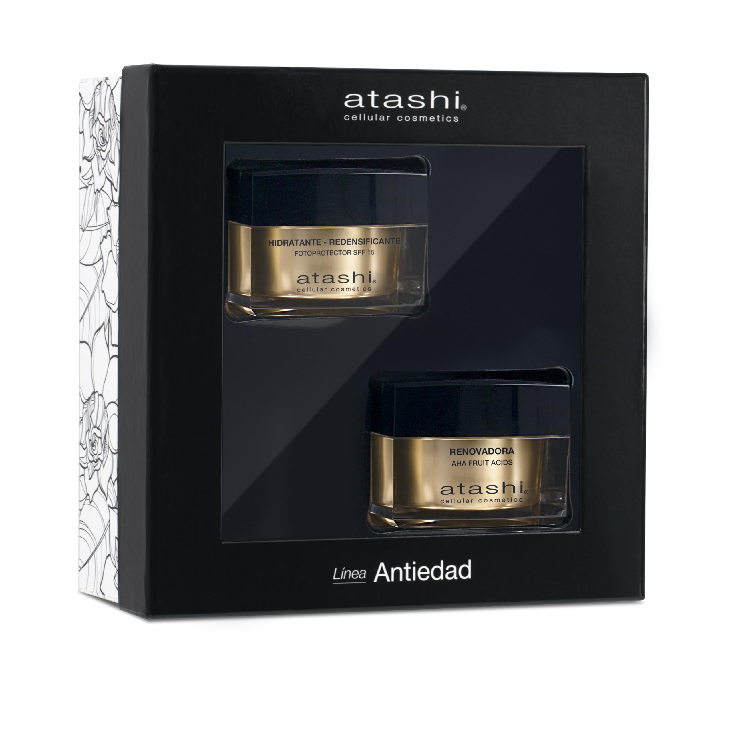 Atashi Cofre Ritual Hidrata y Repara con Retinol y Spilanthol Activo