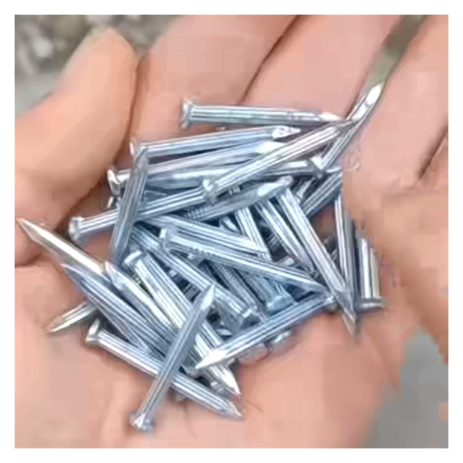 Clavos De Acero Y Cemento Adecuados for Paredes De Hormigón, Tableros De Madera Y Muebles, Disponibles En Tamaños De 25 Mm, 30 Mm, 40 Mm Y 50 Mm.(25mm 40pcs)