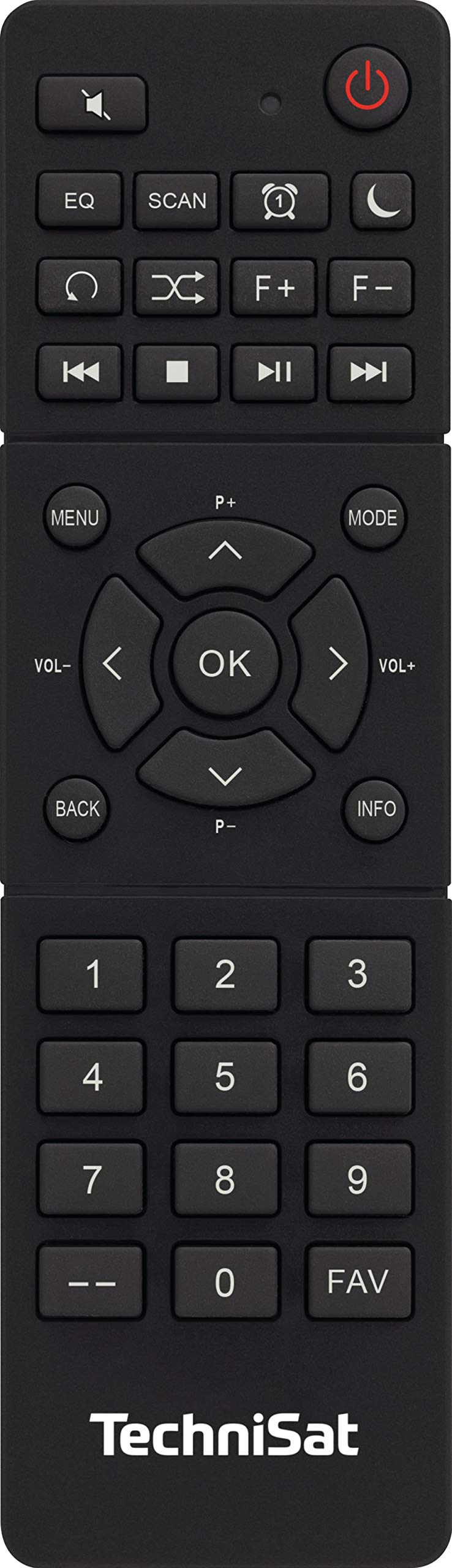 TechniSat Digitradio 3 ASA – Stereo DAB+ kompaktowy zestaw z automatycznym alarmem bezpieczeństwa (UKW, odtwarzacz CD z funkcją Resume, Bluetooth, USB, AUX-In, gniazdo słuchawkowe, wyświetlacz OLED