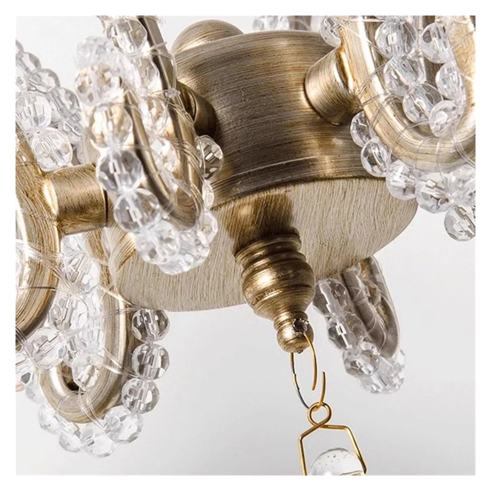 Amazon.com: INTRIXX Crystal Chandelier, 8-Light Candle E14 Pendant