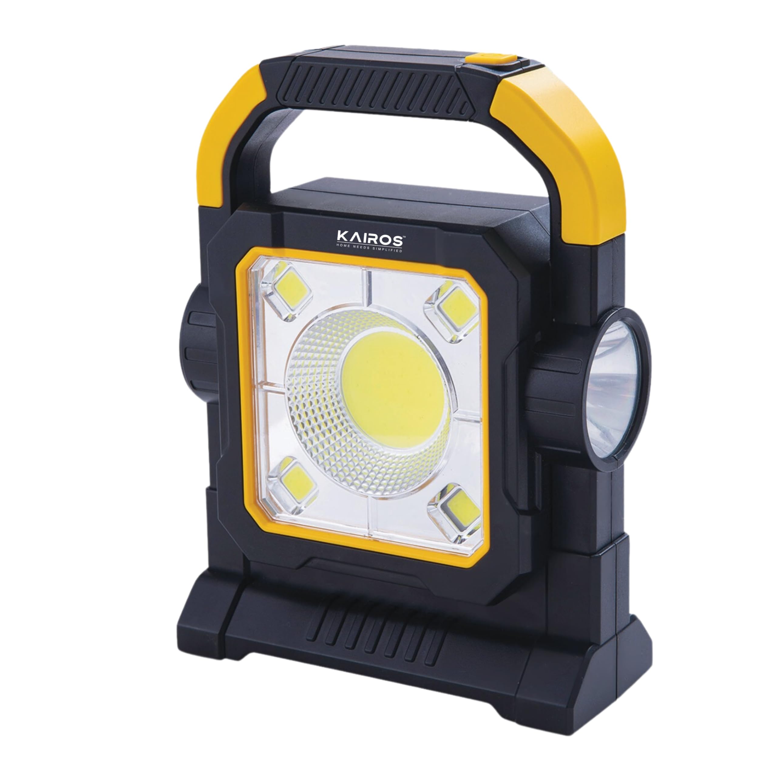 KAIROS TRI Light PRO(3-in-1 Rechargeable LED Emergency Light) - Ultra Brightness for Indoor/Outdoor Use | Extra Brightness LED Emergency/Work Light - Yellow (B0CQ8NGSWH) Amazon Price History, Amazon Price Tracker