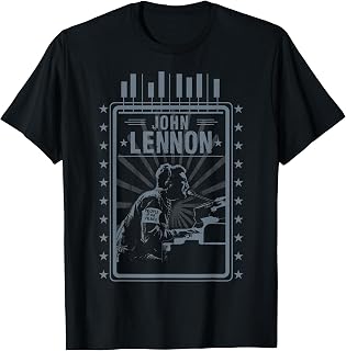 John Lennon - Piano T-Shirt