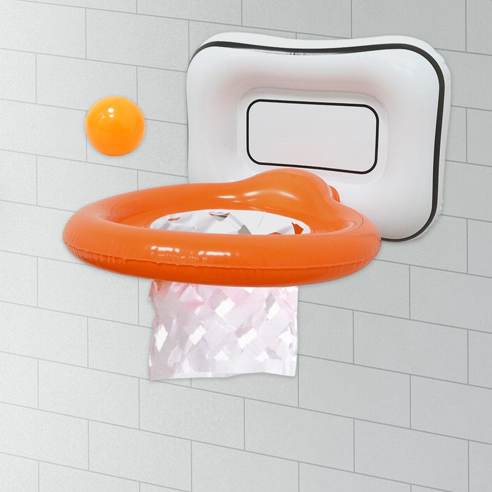 Mepase Disfraz de aro de baloncesto de Halloween para niños, red de baloncesto inflable, juego de pelota para tablero de pelota para Halloween, cosplay, recuerdos de fiesta