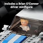 LEGO Speed Champions 2 Fast 2 Furious Nissan Skyline GT-R (R34) 76917 Modèle de Voiture de Course à Construire, Collectible avec Minifigurine de Pilote, Ensemble 2023 pour Enfants
