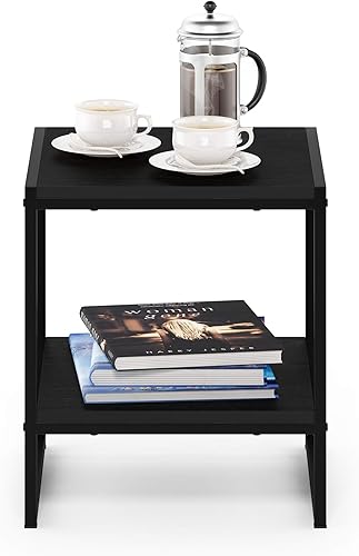 Miniatura 135 de Furinno Camnus Modern Living - Mesa auxiliar, color nogal Columbia Nuez Columbia,gris roble francés,Americano,Walnut Cove,Mármol Blanco,Roble,Blanco