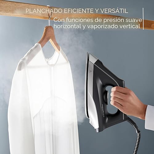 Miniatura 4 de Rowenta Plancha de Vapor para Ropa Estación de Vapor Master, Plancha Profesional para Ropa con Suela de Acero Inoxidable, 57 Oz, 400 Orificios