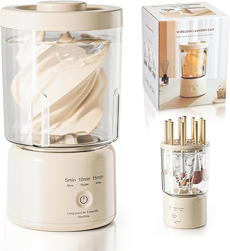 Mini lavadora portátil, lavadora de ropa interior 2025, lavadora de ropa pequeña, limpiador de brochas de maquillaje, lavadora de ropa interior para