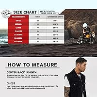 Vista 3 de Camisa de mezclilla Bikers Edge sin mangas para hombre