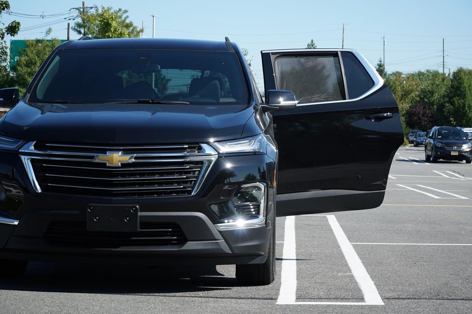 Snap Shades for Chevrolet Traverse 2nd Generation Car Rear Window Shades (2018-2023)