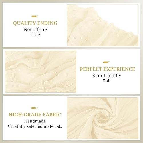 Miniatura 2 de YMHPRIDE 50 bandas para sillas de gasa de boda, diseño de lazos, para bodas, fiestas, banquetes, restaurantes, hoteles, fundas plegables para sillas