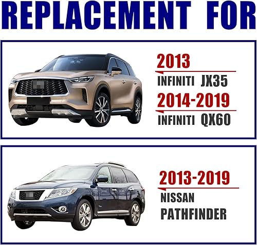 Miniatura 2 de Frenzybro Par de montaje de brazo de control delantero inferior y rótula, LH RH laterales de repuesto para Infiniti JX35 2014-19 Infiniti QX60