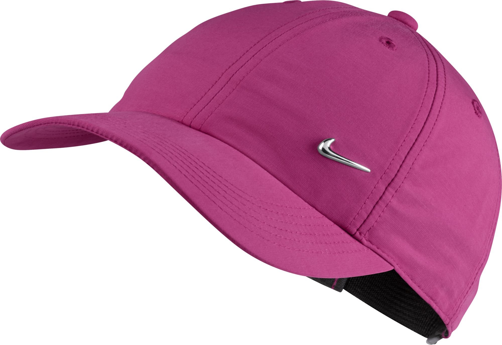 Nike Men's Swoosh AD Cap-Pink/Silver 