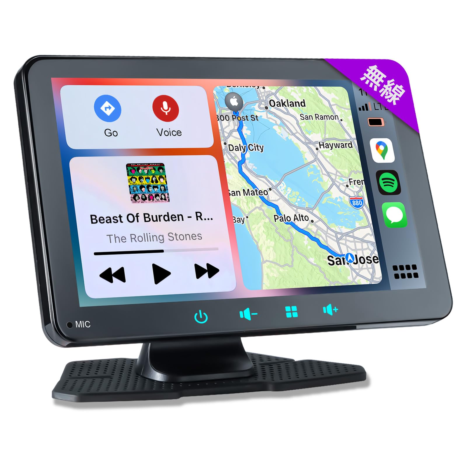 カーナビゲーションシステム Bluetoothオーディオ対応 Amazon.co.jp: ディスプレイオーディオ 7インチ ポータブルカー