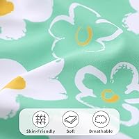 Vista 5 de YOUNGER TREE Traje de baño de verano para niñas pequeñas, sin mangas, traje de baño a rayas, traje de dos piezas, bikini