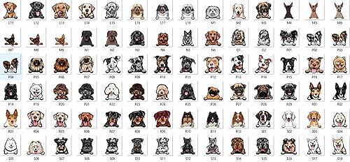 Miniatura 6 de Camiseta de pastor alemán personalizada con amor para perros, camisas de perro para mujer, camisa de mamá para el día de la madre, camiseta de manga