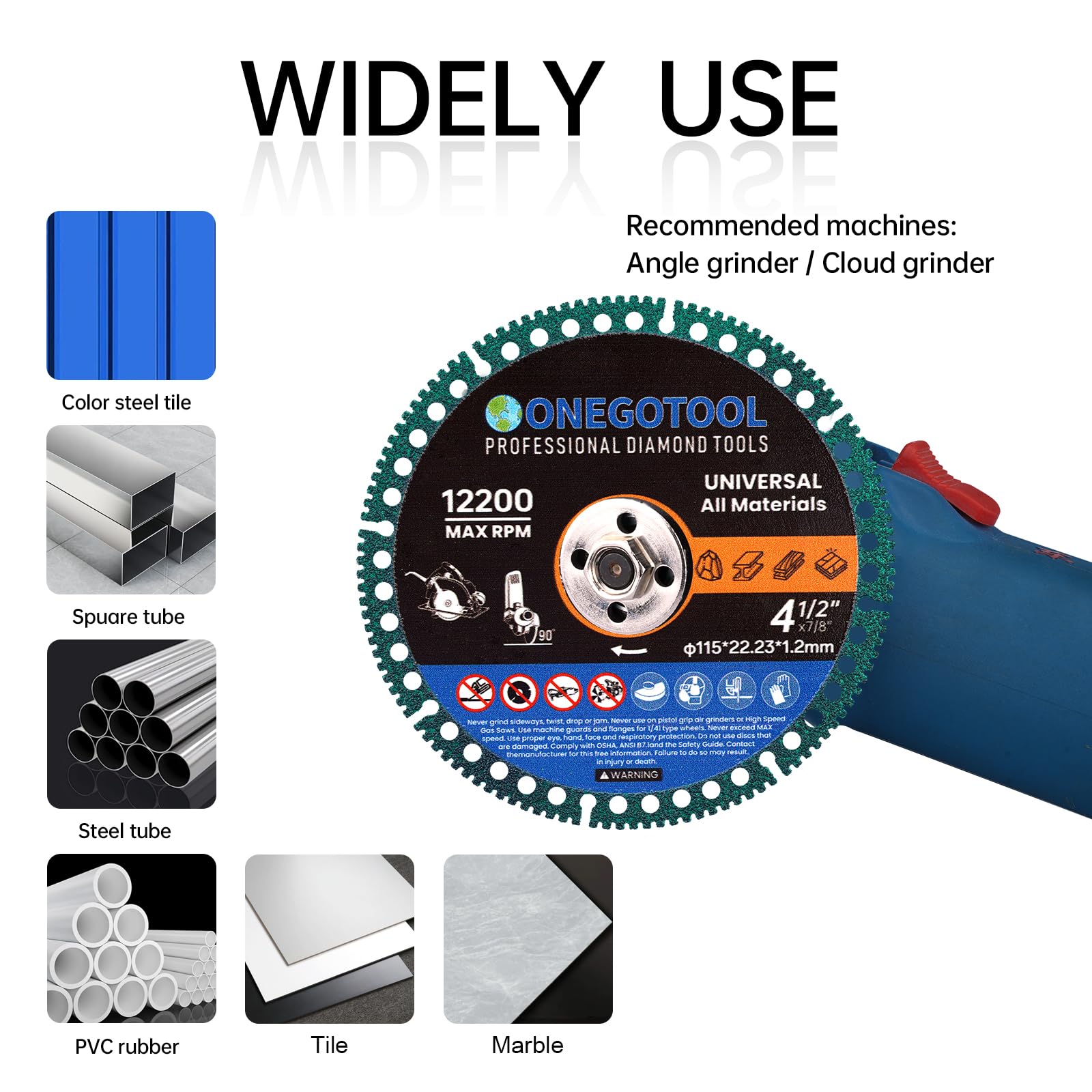 Indestructible Cutting Discs - Angle Grinder Blades -7