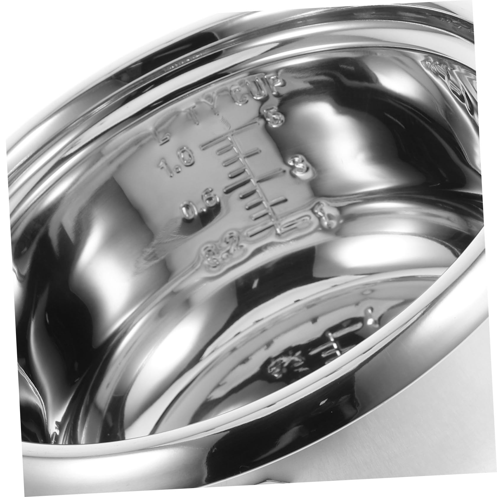 ULTECHNOVO Cuve Intérieure En Acier Inoxydable Antiadhésive Pour Cuiseur À Riz 9.06 Pouces Compatible Avec Plusieurs Modèles Pour Cuisson Uniforme De Riz Et Légumes