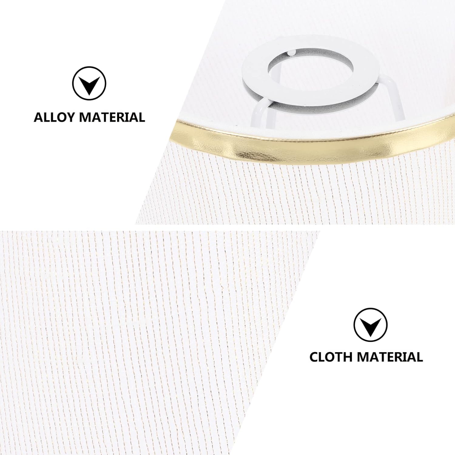 Simple Fabric Lamp Shade Fabric Barrel Lamp Shade Small Lamp s Clip on Bulb Barrel Light Cover for Table Lamp and Floor Light