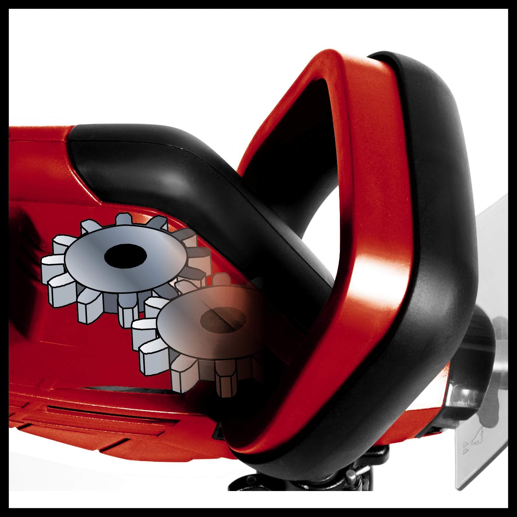 Einhell Akumulatorowe nożyce do żywopłotu GC-CH 1846 Li Kit Power X-Change (18 V, 46 cm długość cięcia, 15 mm rozstaw zębów, ergonomiczny uchwyt, w tym 2,0 Ah akumulator i ładowarka)