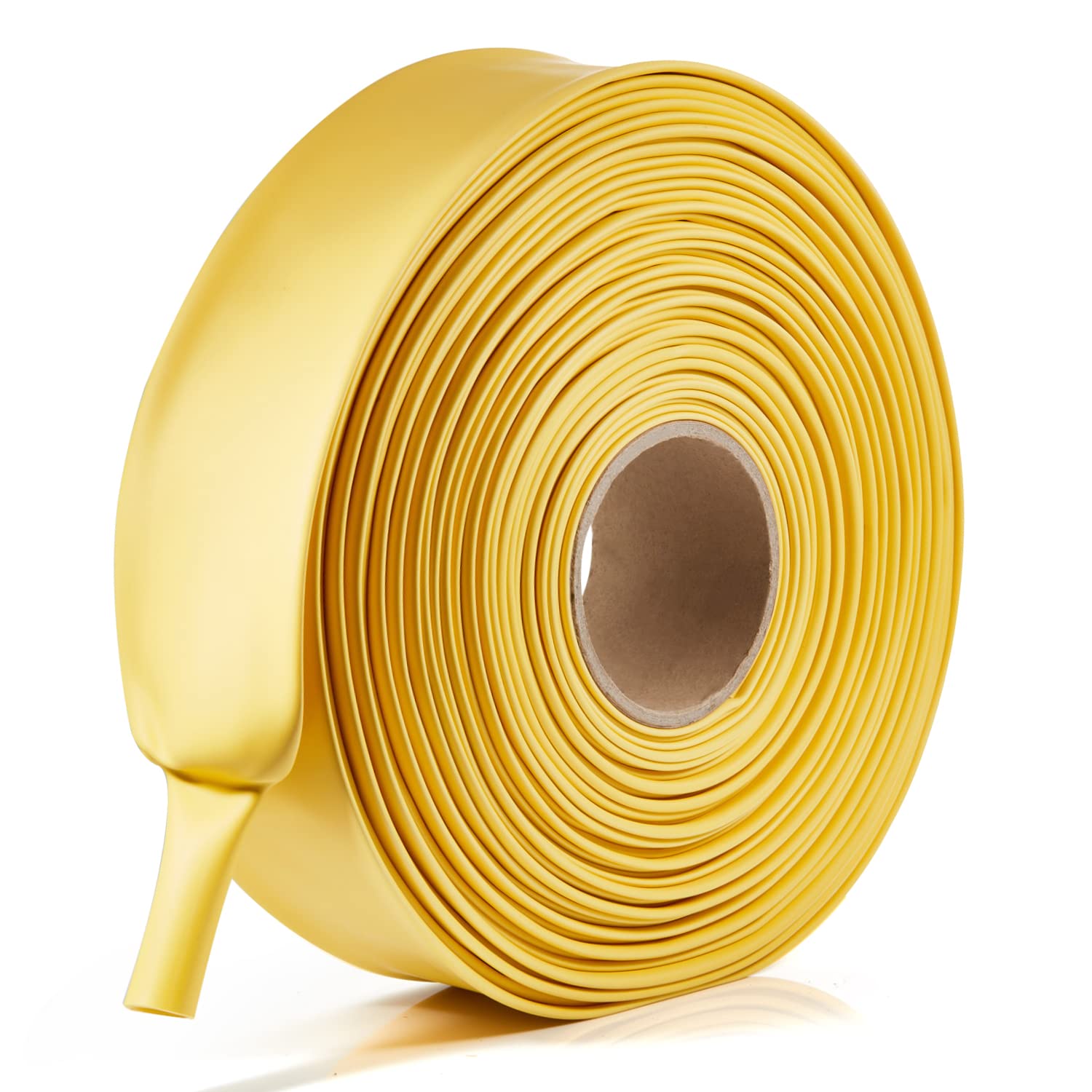 Chanzon 3:1 Ratio - 80ft Roll - Heat Shrink Tubing 2" (50mm) Yellow
