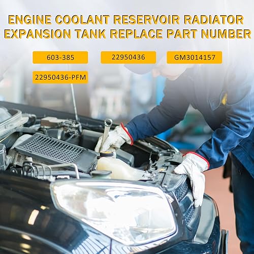 Miniatura 2 de ASAPE Depósito de refrigerante del motor Tanque de expansión del radiador compatible con Cadillac para XTS 4door 3.6L Vsport Premium Luxury 2017