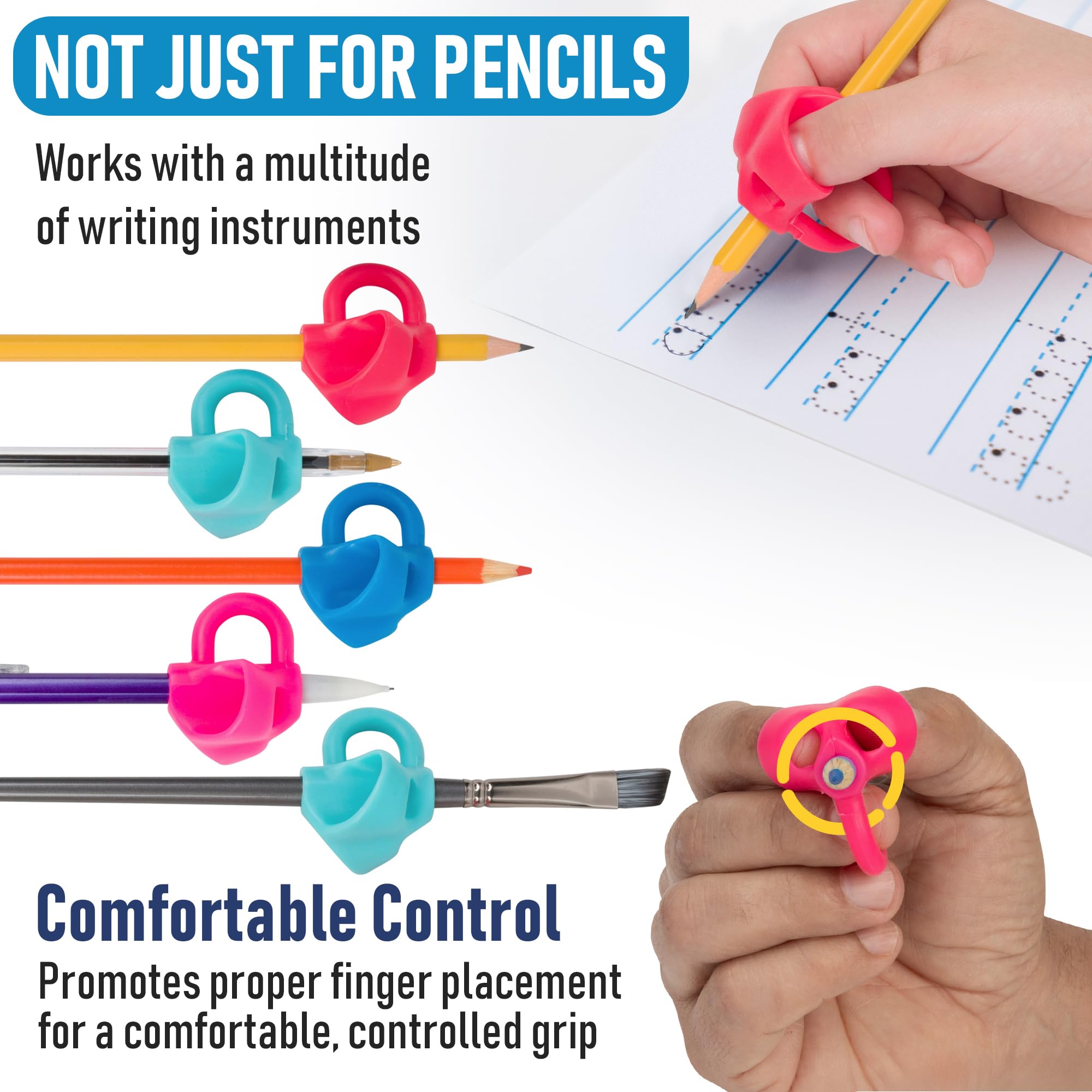 Snapklik.com : The Pencil Grip Pencil Grip The Classics Ring Grip ...