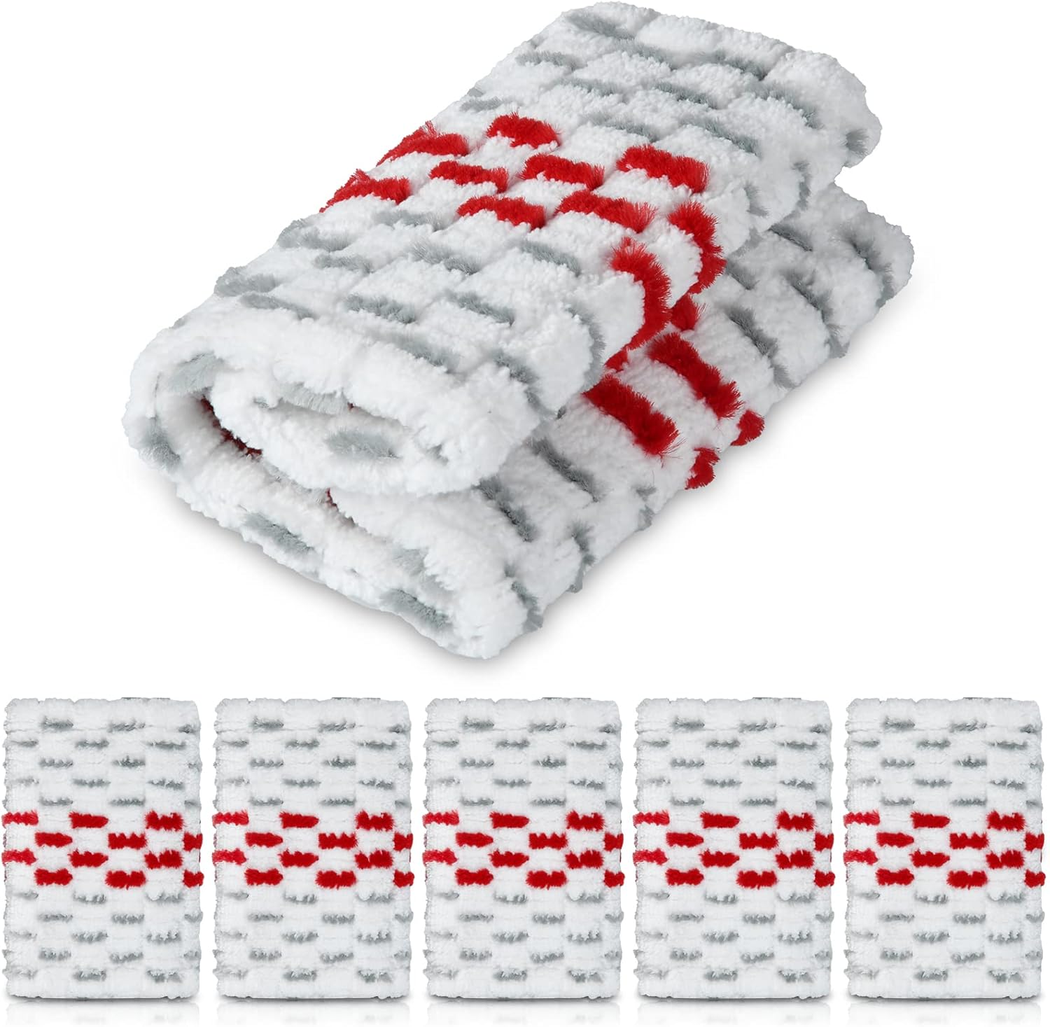 6 Stück Vileda Ultramax XL Ersatzbezüge | Microfaser Wischmopp Bezüge | 51x14cm